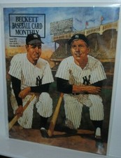 Beckett Baseball Card Monthly, June 1991, New York Yankees greats