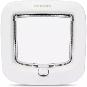 PetSafe Staywell Fácil Instalación Gato Aleta Manual 4 Vías Bloqueo Puerta Simple Gato - Imagen 1 de 7