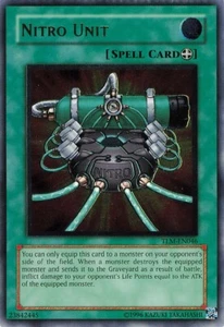 Nitro Unit - CRIMPED FOIL Unlimited The Lost Millennium TLM-EN046 - YGO Card V33 - Picture 1 of 3