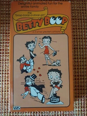 Betty Boop: 9 Greatest Cartoon (VHS) NEW, Sealed - Image 1 of 4