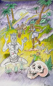 VOODOO RAINDANCE *MIKE BENNETT'S ORIGINAL ART (2024) 05/27/2024 - Picture 1 of 1