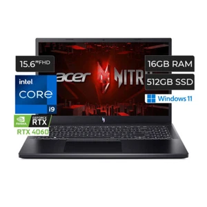 NEW ACER NITRO V Intel i9-13900H RTX 4060 15" FHD 144Hz 16GB RAM 512GB SSD WIN11 - Picture 1 of 7
