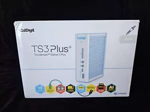 NEW CalDigit TS3 Plus Thunderbolt 3 Docking Station SILVER Rare Color! - Picture 1 of 4