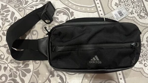 NEW Adidas Black 4CMTE Sling Bum Bag - Medium, Unisex - Picture 1 of 10