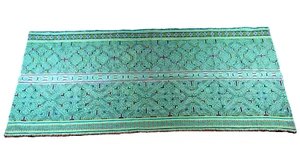 Shipibo Ayahuasca Sacred Cloth with Geometric designs, Amazon Jungle - Picture 1 of 9