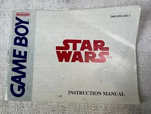 STAR WARS MANUAL ONLY - GAME BOY , 1996 - Nintendo - Picture 1 of 3