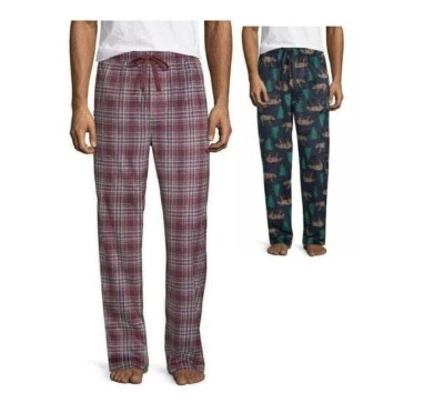 Men's Pajama Pants Stafford Soft Microfleece size S, M, L NEW - Image 1 of 3