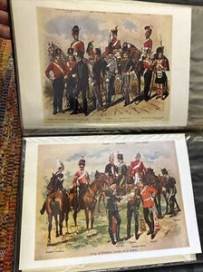 A Vintage Collection Of 24 English Military Soldier Prints - Picture 1 of 13