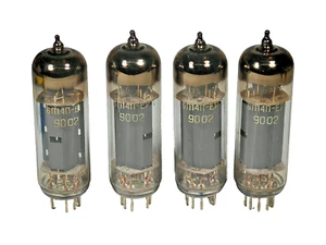 QUAD  BY CURVES 6P14P-ER/EL84/ TESTED WITH ROETEST GOLD GRID / OTK/RHOMBUS NEW - Picture 1 of 8