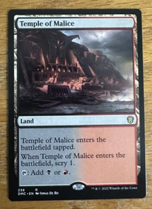 MTG Dominaria United Commander, Temple of Malice - Picture 1 of 1
