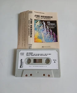 JIMI HENDRIX ROOTS OF HENDRIX CASSETTE TAPE PHOENIX UK 1983 - Picture 1 of 1