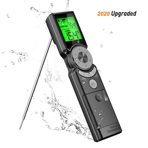 Termómetro instantáneo inteligente para barbacoa de carne ultra rápido sonda de acero inoxidable Kamado - Imagen 1 de 20