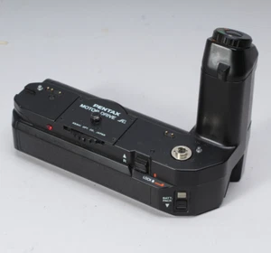 PENTAX MOTORDRIVE A WORKS BUT WON'T SHUT OFF FOR PARTS OR REPAIR - Picture 1 of 6