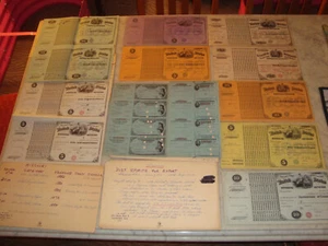 Lot 1880s US IRS Special Tax Stamp Tobacco Liquor Cigars Export Signatures - Picture 1 of 24