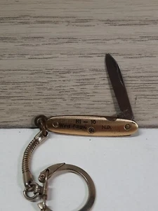 Vintage souvenir key chain pocket knife, Hi-10 West Fargo, ND - Picture 1 of 4