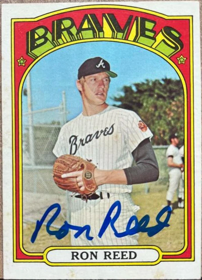 Ron Reed Autographed 1972 Topps #787 SP - Image 1 of 1
