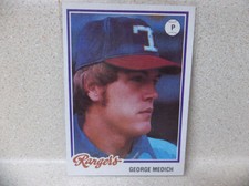 1978 Topps George Medich # 7....