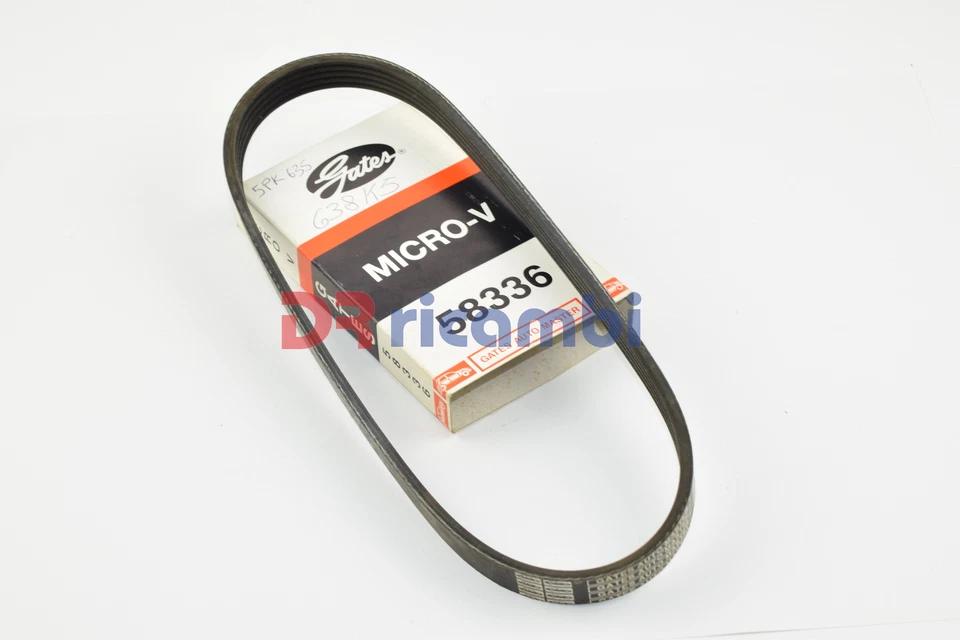 Courroie Poly V 5 Gorges Rover 800 Gates 5PK635 - Photo 1/1