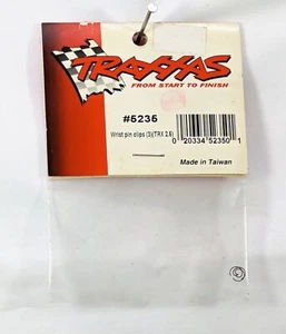 Clips de pasador de muñeca Traxxas 5235 (3) (TRX? 2.5, 2.5R) NUEVO EN PAQUETE TRA5235 - Imagen 1 de 1