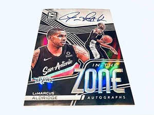 LaMarcus Aldridge 2021 Panini Spectra In The Zone Black Prizm.Refr.Autograph#/75 - Bild 1 von 2