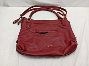 NWT Jessica Simpson Camile Crossbody Bag Port Wine Gun Metal Toned Beads - Picture 1 of 9