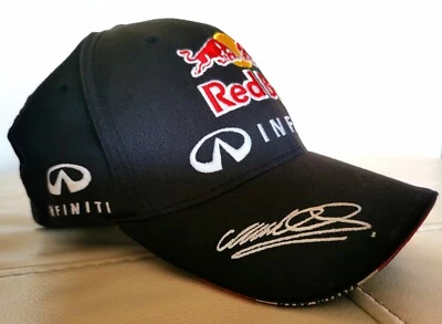 MARK WEBBER Redbull Racing F1 personal baseball cap  FLEXFIT NOT FOR SALE - Image 1 of 4