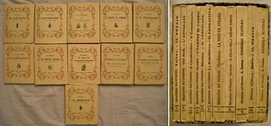 BIBLIOTECHINA DELL'OTTOCENTO - OPERA COMPLETA - 11 VOLUMETTI - ANNO 1929 - Picture 1 of 1