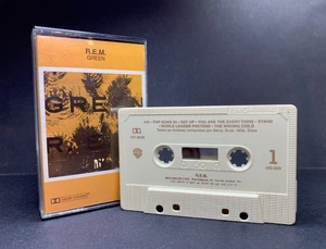 R.E.M. GREEN Vintage Cassette **RARE COLLECTABLE BRAZILIAN ISSUE** 1988 - Picture 1 of 10