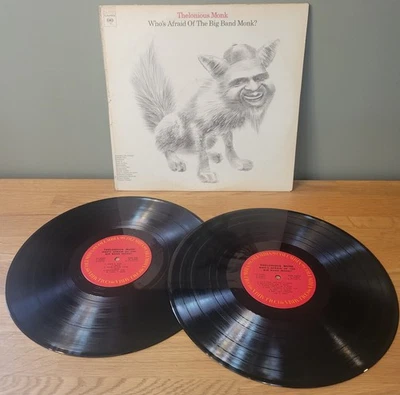 Thelonious Monk Who's Afraid of the Big Band Monk Double Gate 1974 Columbia Rec - Image 1 of 4