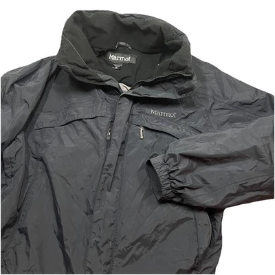 Chaqueta de Lluvia Marmot PreCip Eco para Hombres Mediana Impermeable 2.5 Capas Embalable Cremallera Completa Foto 1 de 4