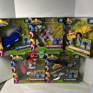 Mighty Morphin Power Rangers riaccensione Megazord combinabile tutti e 5 gli Zords MISB - Foto 1 di 8