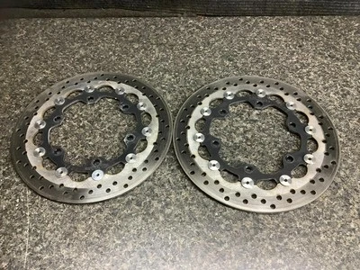 07 Rotores de disco de freno delanteros Hyosung GV 650 GV650 69I Foto 1 de 3