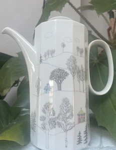 ROSENTHAL Germany WINTERREISE Design Tapio WIRKKALA Rut Bryk Vintage Coffee Pot - Picture 1 of 8