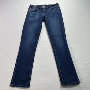 Kut from the Kloth Jeans Womens Size 2 Blue Straight Leg Stretch Denim KP494MK8 - Picture 1 of 13
