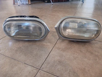 1975-96 JAGUAR XJS HEADLIGHT ASSEMBLY OEM Conversion DAC7680 DAC7681 Left Right - Image 1 of 4