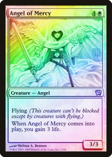 Angel of Mercy FOIL 9th Edition HEAVILY PLD White Uncommon MAGIC CARD ABUGames