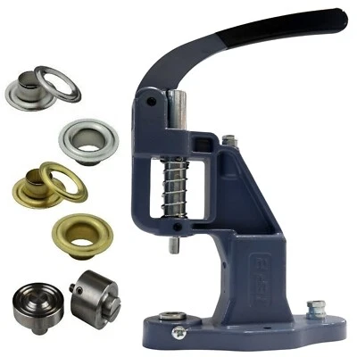 IstaTools® pressa per occhielli, occhielli DIN 7332, 10 mm, utensile per occhielli, rivetti, manicotti, banner - Immagine 1 di 3