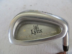USED LYNX PARALLAX SAND WEDGE "SW" LYNX STIFF STEEL 35.5" MENS RH - Picture 1 of 7