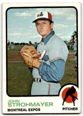 1973 Topps John Strohmayer Montreal Expos #457 - Image 1 of 2