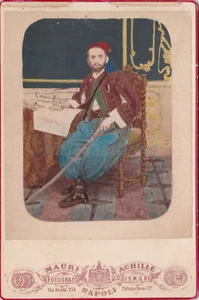 FOTO CABINET - Zuavi Pontifici, L'Unità Cattolica - Mauri, Napoli - Picture 1 of 2