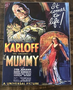 The Mummy (1932) Art Print Horror Movie Poster 8x10 Cardstock Reproduction New - Picture 1 of 3