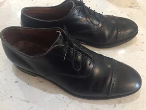 Alden Black Cordovan Cap Toe Bluchers 9 A - Picture 1 of 10