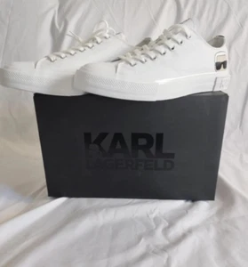 Karl Lagerfeld Kampus II – Weiße Low-Top Sneaker, Größe 41 - Bild 1 von 5