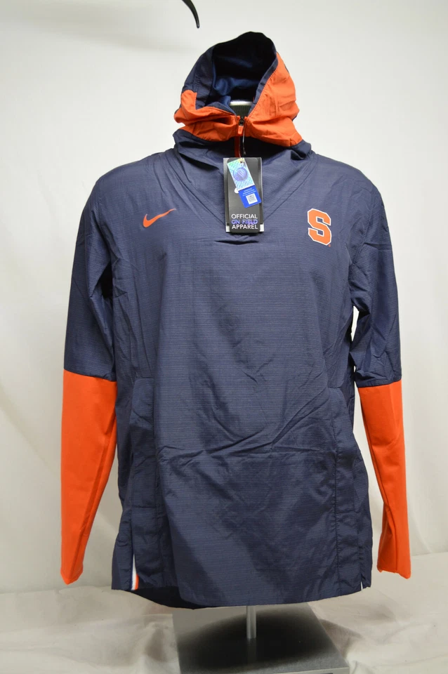 Nike Syracuse Orange Pullover Repel On-Field Jacket Men's MED CQ5235-419