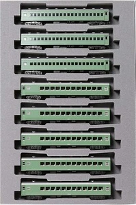 Kato 10-573 Tsubame "Green Boy" 8-Car Add-on Set N Scale - Picture 1 of 2