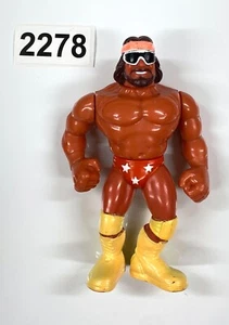 WWF WWE Vintage Hasbro Wrestler Macho Man Randy Savage bespielt und alter - Bild 1 von 3