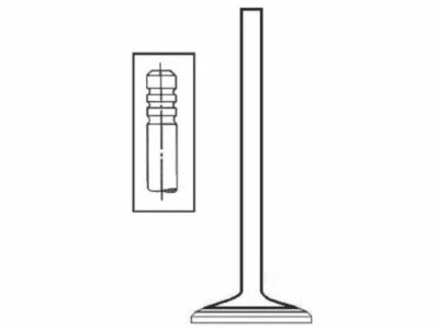 For 1983 Volkswagen Quantum Intake Valve 51541GB 2.2L 5 Cyl Engine Intake Valve - Image 1 of 2