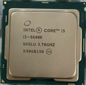 9Th Gen Intel Core i5-9600K LGA 1151 Coffee Lake CPU Processor 3.7GHz 6Core 9MB - Picture 1 of 4