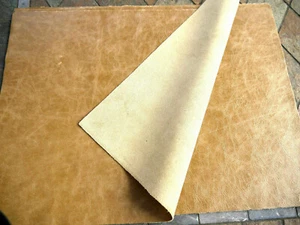 Leather panels 4 pieces Sand Top Quality Large 18" x 24" - Picture 1 of 3