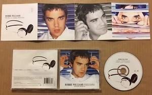 ROBBIE WILLIAMS Freedom w/ MIX & INTERVIEW & INSTRUMENTAL & POSTCARDS CD Single - Picture 1 of 1